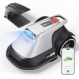 eufy Robot Lawn Mower E15, Auto Mapping,Pure Vision Navigation, Wire Free RTK Free, Multi-Zone Management, AI 3D Obstacle Avoidance, GPS Anti-Theft, 0.2 Acres, 18° Slope, App Control