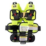 RideSafer - Extra Small (XS) Yellow, Lightweight, Compact, Portable Car Seat, 2+ Years; 26.5–40 lb - Perfect for Travel and Everyday Child Safety