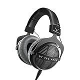 beyerdynamic DT 990 Pro X 48 ohm Wired Over-Ear, Open Back Professional Recording Studio Monitor Headphones for Mixing, Editing, Critical Listening, DJ Stereo Headsets, Made in Germany, Black w/Gray