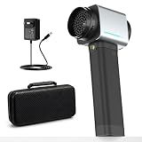 Oversize Turbo Dryer Blower for Car, Car Dryer Air Blower, 670CFM, 4LB Instant Thrust, 750W & 64MM Large Duct, 4-Speed & LED, Super Leaf Blower for Car/Lawn/Garage/Snow
