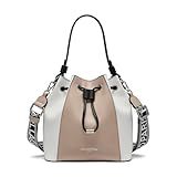 KARL LAGERFELD Paris Women's Handbags Bucket, Shell/White, One Size