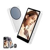 Vlog Selfie Monitor Screen,Wireless Back Camera Monitor for iPhone & Android, Magnetic Selfie Screen with Bluetooth Remote for Selfie/Vlog/Live Streaming/TikTok