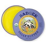 Badger Organic Belly Butter, Cocoa Butter & Coconut, 2 oz Tin