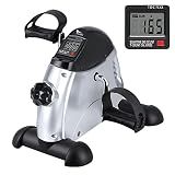 himaly Mini Exercise Bike, Under Desk Bike Pedal Exerciser Portable