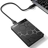 Kosbees 500 GB External Hard Drives,Portable Hard Drive for Windows,Ultra Slim External HDD Store Compatible with PC, MAC,Laptop,PS4, Xbox one, Xbox 360;Plug and Play Ready