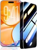 UltraGlass Top 9H+ Armor for iPhone 16 Pro Privacy Screen Protector, 2 Pack