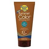 Banana Boat Summer Color Self Tanning Lotion, 6oz | Light Medium Color for All Skin Tones, Self Tanner Lotion, Sunless Tan, 6oz