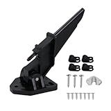 Marine Boat Speedometer Pitot Kit, Automatic Kick-up Tube Assembly Up to 80 MPH (Black-Speedometer Pitot)