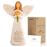 Retirement Gift for Woman, 5.5” Resin Angel Figurine - Retirement Gifts