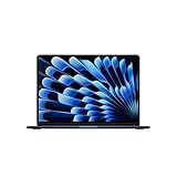 Apple 2026 MacBook Air 13-inch Laptop with M5 chip: Built for AI, 13.6-inch Liquid Retina Display, 16GB Unified Memory, 512GB SSD, 12MP Center Stage Camera, Touch ID, Wi-Fi 7; Midnight