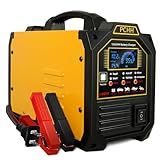 PCHH 12V 24V Car Battery Charger Heavy Duty, 0-15A Automatic Battery Maintainer, Smart Trickle Charger for Automotive Car Truck Motorcycle RV AGM and lead acid batteries Deep Cycle