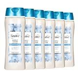 Suave Deeply Clean Antibacterial Body Wash, Glycerin, 18 fl oz, 6-Pack