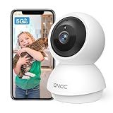GNCC 2K Security Camera Indoor, 5G WiFi Cameras for Home Security,Phone App