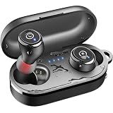 TOZO T10 Wireless Earbuds Powerful Bass Stereo Wireless Charging, APP, IPX8