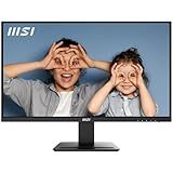 MSI PRO MP273U, IPS 3840 x 2160 (UHD) Computer Monitor, 4K, 60 Hz, Adaptive-Synch, HDMI, DisplayPort, 4ms (GTG), Black