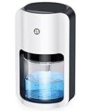 Dehumidifier for Home, 42oz Dehumidifier for Bathroom, Dehumidifiers for Room with Auto Shut Off, Auto Defrost Quiet Dehumidifier for Bedroom Wardrobe Closet Trailer RV