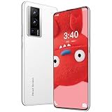 OVIO PYRRHEAN Unlock Phone, Supports 4G Network, Android Phone, 6.5-inch Screen, 2GB RAM+16GB ROM/TF 128GB, Dual SIM Cards, Dual Cameras, Suitable for Novice Users (YD18milk White)