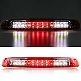 Tresound 3rd Third Brake Light for 1999-2006 Chevy Silverado/GMC Sierra LED Cargo Light High Mount Lamp, Chrome Housing Red Lens