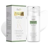 Zestvent Body Dark Spot Corrector & Skin Lightening Cream for Intimate Area & Underarm: Niacinamide Arbutin Vitamin C Brightening Skin Tone for Inner Thigh Bikini Line Knees & Elbows 3.4 fl oz (100ml)