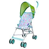 Peppa Pig Umbrella Stroller for Toddlers, Lightweight Foldable Travel Stroller with 3-Point Harness, Locking Wheels, Adjustable Canopy, Compact & Portable