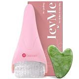 BAIMEI IcyMe Ice Roller for Face & Gua Sha Set, Depuff & Migraine Relief