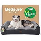 Bedsure SupportMax® Extra Thick Orthopedic XL Dog Beds Large Sized Dog