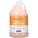 Ginger Lily Farms Club & Fitness Nourishing Body Wash, 100% Vegan & Cruelty-Free, Bath & Shower Gel for Men and Women, Citrus Scent, 1 Gallon (128 fl. oz.) Refill
