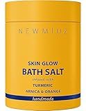 Natural Detox Bath Salt Soak Magnesium Epsom Salt Vitamin C Moisturize Skin Turmeric Orange Arnica Essential Oil Relaxation Stress Relief Gift Women