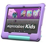 Kids Tablet, Android 16 Tablet for Kids 10 inch Octa-Core with Case, 30GB RAM 64GB ROM 2TB TF Card Expandable for Toddler Children, Parental Control, Dual Camera, BT5.4, WiFi, Gift (Purple)