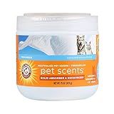 Arm & Hammer Pet Scents Gel Odor Eliminator, Baking Soda Deodorizer for Pet Rooms, Litter Box Areas, and Indoor Spaces, Long-Lasting Solid Gel Format, Fresh Breeze Scent, 15 Oz