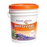 Instant Ocean Reef Crystals Reef Salt For 160 Gallons, Enriched Formulation For Aquariums