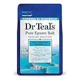 Dr Teal's Pure Epsom Salt, Restorative Minerals with Magnesium, Potassium & Zinc, 3 lbs