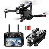 Bingchat Upgraded Professional Drones with Camera for Adults 4K HD 3 Axis Gimbal EIS, 360° Obstacle Avoidance, Payload Release, Tablet Touch Screen Controller, Up to 5 Miles Range, 84 Minutes Long Battery, Time-lapse, Follow Me, GPS Safe Height Auto Return