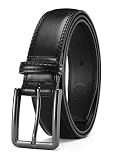 CHAOREN Mens Belt Leather - 1 3/8" Dress Belts for Men - Considerate Gift for Work Business Casual Jeans