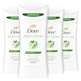 Dove Advanced Care Antiperspirant Deodorant Stick Cool Essentials 4 ct for helping your skin barrier repair after shaving 72 hour odor control and sweat protection with Pro Ceramide Technology 2.6 oz