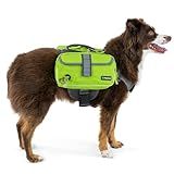 PetAmi Dog Backpack for Medium & Large Dogs, Saddle Bag for Dogs to Wear for Hiking, Pet Backpack Harness Dog Pack with Reflective Side Pockets for Walking Running