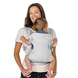 Infantino Flip 4-in-1 Light & Airy Convertible Baby Carrier, Adjustable, Ergonomic Babywearing, Registry Essential, Baby Carrier for Newborn to Toddler