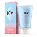 K-Y Jelly Personal Lubricant, Body-Friendly Water-Based Formula, Safe for Anal Sex, Safe to Use with Latex Condoms. Glide into a Wetter, Better Experience Every Day. for Men, Women, Couples, 4 FL OZ