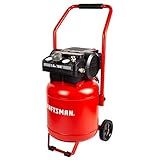 Craftsman Air Compressor, 10 Gallon Peak 1.8 Horsepower Oil-free Compressor, Max 150 PSI, Vertical Compressor Air Tools, Model: CMXECXA0331042