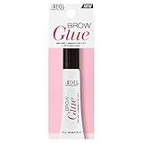 Ardell Brow Glue Clear – Strong Hold Eyebrow Gel for Lamination Lift, Long Lasting Brow Gel Styling Tool for Shaping & Setting Brows, Eye Makeup, 0.35 oz