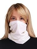 Merino.tech Merino Wool Ski Neck Gaiter - Face Mask Neck Warmer for Men & Women (Raw Wool)