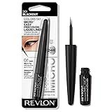 REVLON ColorStay Micro Easy Precision Liquid Eyeliner, Waterproof, Smudgeproof, Longwearing with Felt Tip Applicator, 301 Blackout, 0.057 fl oz