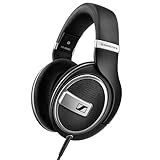 Sennheiser HD 599 SE Open-Back Headphones, Premium Design, Natural Balanced Audio, Comfortable Fit, Wired Headphones for Music, Gaming, School, Work, Black