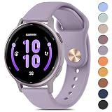 Meliya Bands Compatible with Garmin Vivoactive 5 / Vivoactive 3 Watch Band, Garmin Venu 2 Plus / Venu Sq / Venu Watch Bands Women Men, Soft Silicone Sport Replacement Strap for Garmin Vivoactive 5,