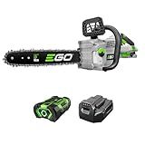 EGO POWER+ Chain Saw, 16” Battery Powered Chainsaw, Electric Cordless, Includes 56V 2.5Ah Battery and Charger – CS1611