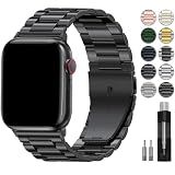 EPULY Metal Band Compatible with Apple Watch Bands for Men 42/44/45/46/49mm