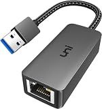 uni USB to Ethernet Adapter,Driver Free USB 3.0 to Gigabit Ethernet Adapter