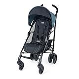 Chicco Liteway Stroller, Compact Fold Baby Stroller with Canopy, Lightweight Aluminum Frame Umbrella Stroller, for Use with Babies and Toddlers up to 40 lbs. | Arctic/Blue