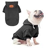 BEAUTYZOO Dog Hoodie for Small Medium Large Dogs, Winter Fall Warm Dog Clothes for Puppy S M Sized Dogs Girl Boy, Dog Sweater Shirt Hoodies with Pocket Bulldog Pitbull Cat Clothing Coat