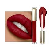 ilembane Deep Red Liquid Lipstick Matte Smudge Proof, Transfer Resistant Lip Color, Waterproof, Non-Transfer Formula (Bold Horizon)